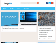 Tablet Screenshot of designplx.com